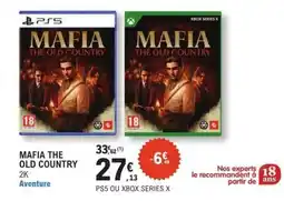 E.Leclerc MAFIA THE OLD COUNTRY offre