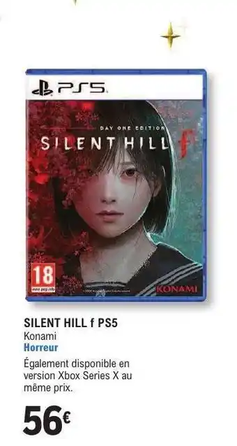 E.Leclerc SILENT HILL f PS5 offre