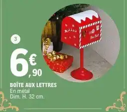 E.Leclerc BOÎTE AUX LETTRES offre