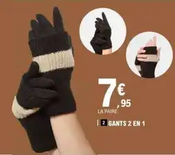 E.Leclerc Gants 2 en 1 offre