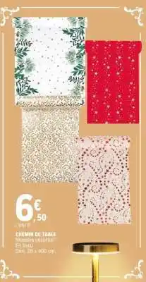 E.Leclerc CHEMIN DE TABLE offre