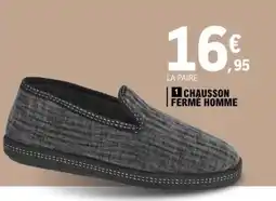 E.Leclerc Chausson Ferme Homme offre