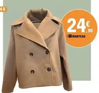 E.Leclerc Manteau offre