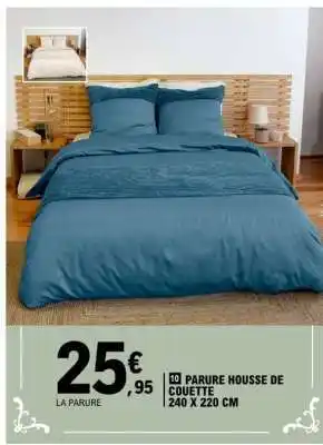 E.Leclerc Parure housse de couette offre