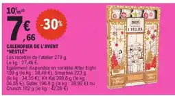 E.Leclerc Calendrier de l'Avent 'Nestlé' offre