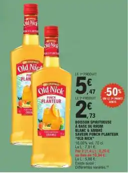 E.Leclerc OLD NICK Punch Planteur offre