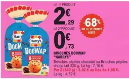 E.Leclerc BRIOCHES DOOWAP “HARRYS” offre