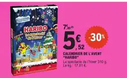 E.Leclerc CALENDRIER DE L'AVENT “HARIBO” offre
