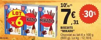 E.Leclerc Biscuits Mikado offre
