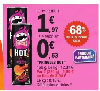 E.Leclerc Pringles Hot offre