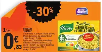 E.Leclerc Bouillon Knorr offre