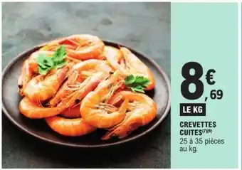 E.Leclerc CREVETTES CUITES offre