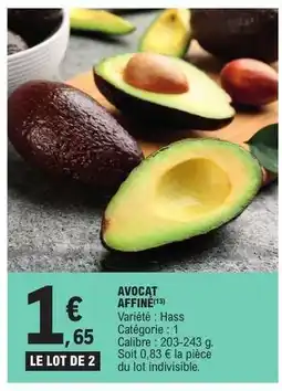 E.Leclerc AVOCAT AFFINE offre