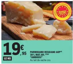 E.Leclerc Parmigiano Reggiano Aop offre
