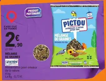 E.Leclerc MÉLANGE DE GRAINES offre