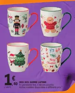 E.Leclerc MUG 36CL GAMME LAPONIE offre