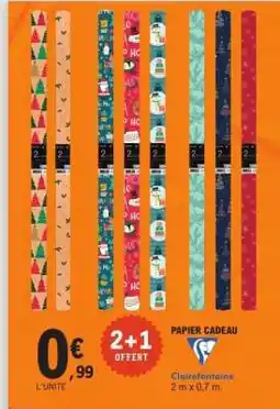 E.Leclerc Papier Cadeau offre