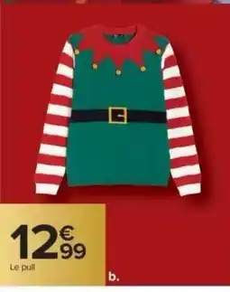 Carrefour Market Le pull offre