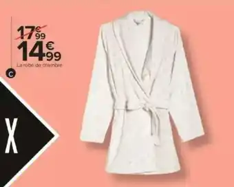 Carrefour Market La robe de chambre offre