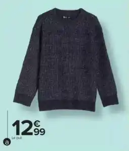 Carrefour Market Le pull offre