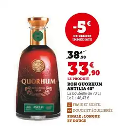 Super U Ron quorhum antilia offre