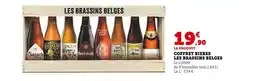 Super U Coffret bieres les brassins belges offre