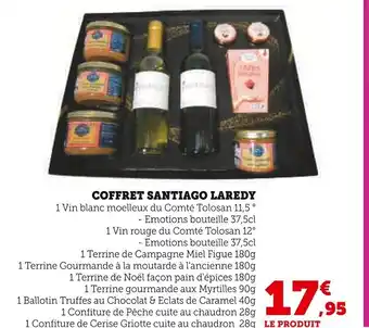 Super U Coffret santiago laredy offre