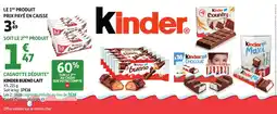 Auchan Kinder bueno lait offre