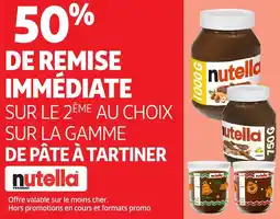 Auchan nutella offre