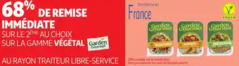 Auchan Garden gourmet offre