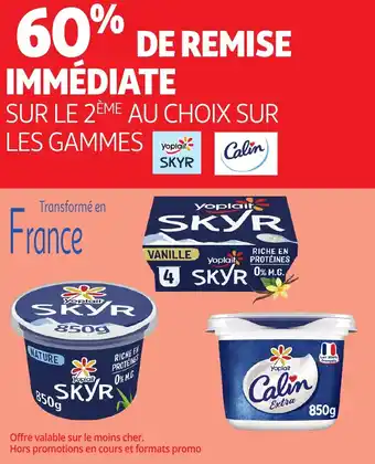 Auchan Skyr calin offre