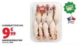 Auchan Cuisses de poulet duc offre