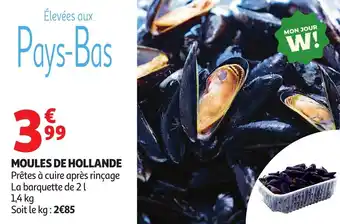 Auchan Moules de hollande offre