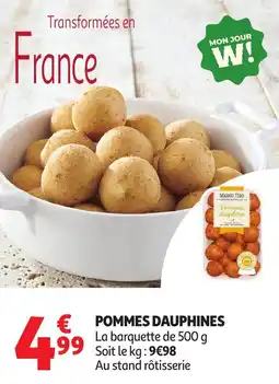 Auchan Pommes dauphines offre