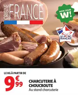 Auchan Charcuterie à choucroute offre