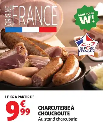 Auchan Charcuterie à choucroute offre