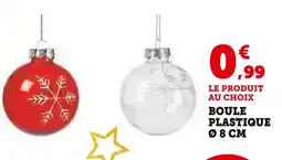 Hyper U Boule plastique offre