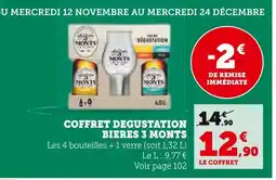 Hyper U 3 MONTS Coffret degustation bieres offre