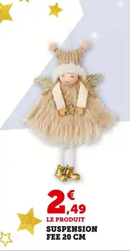 Hyper U Suspension fee 20 cm offre