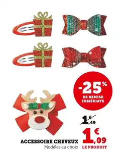 Hyper U Accessoire cheveux offre