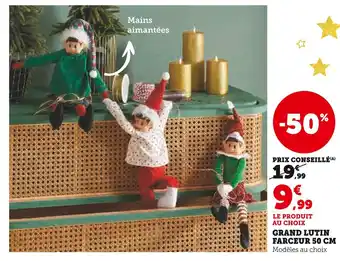 Hyper U Grand Lutin Farceur offre