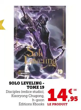 Hyper U Solo Leveling - Tome 19 offre
