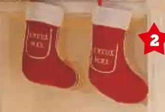 Hyper U Chaussette de noel 40 c offre