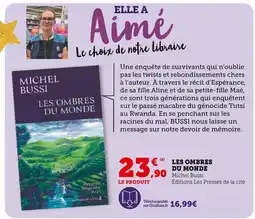 Hyper U Les Ombres du Monde offre