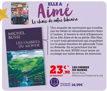 Hyper U Les Ombres du Monde offre