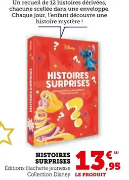 Hyper U DISNEY Histoires Surprises offre