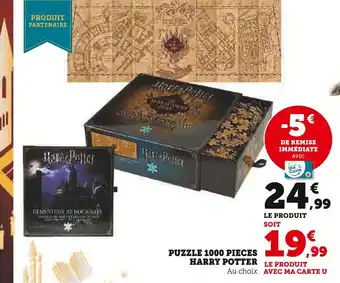 Hyper U HARRY POTTER Puzzle 1000 pieces offre