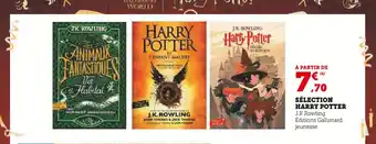 Hyper U Sélection harry potter offre