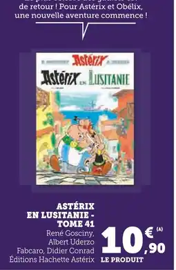 Hyper U Astérix en Lusitanie - Tome 41 offre