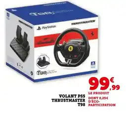 Hyper U THRUSTMASTER Volant PS5 T98 offre